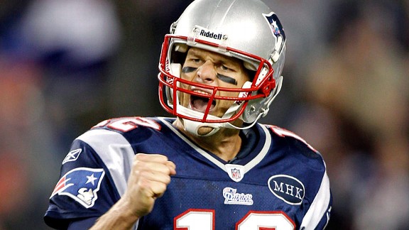 Tom Brady in the Superbowl